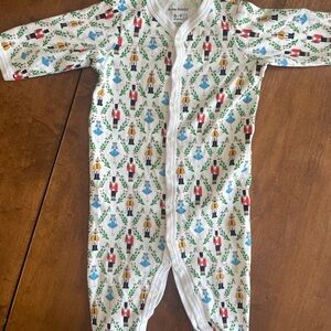 Roller Rabbit Nutcracker Christmas Baby Pajamas - worn once or twice